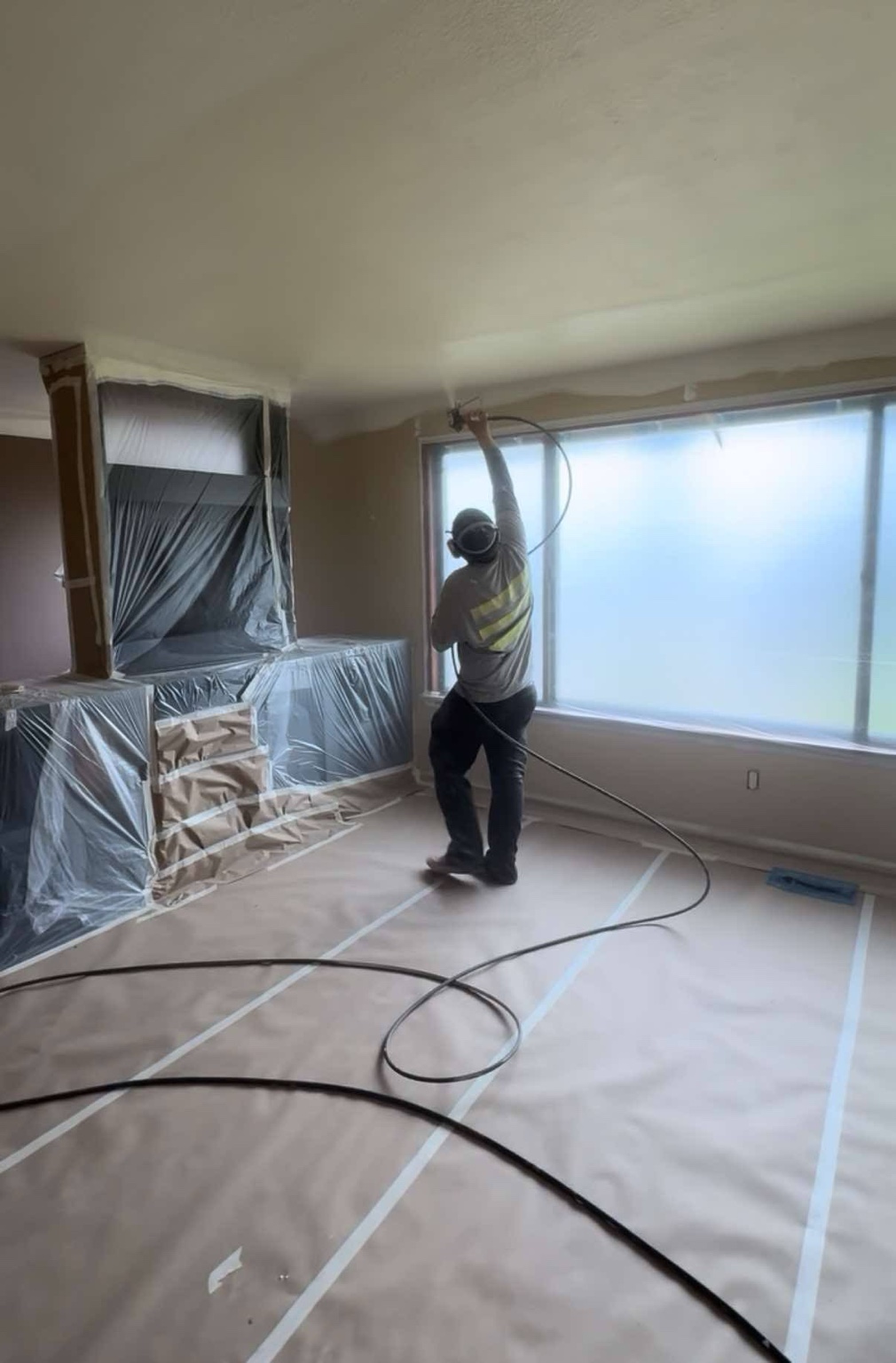 Interior painting project
